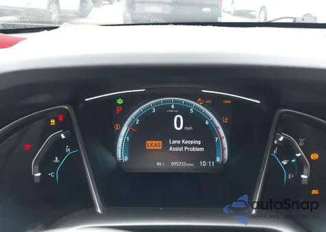 2019 Honda Civic Ex z USA, uszkodzony, nr VIN JHMFC1F35KX007849